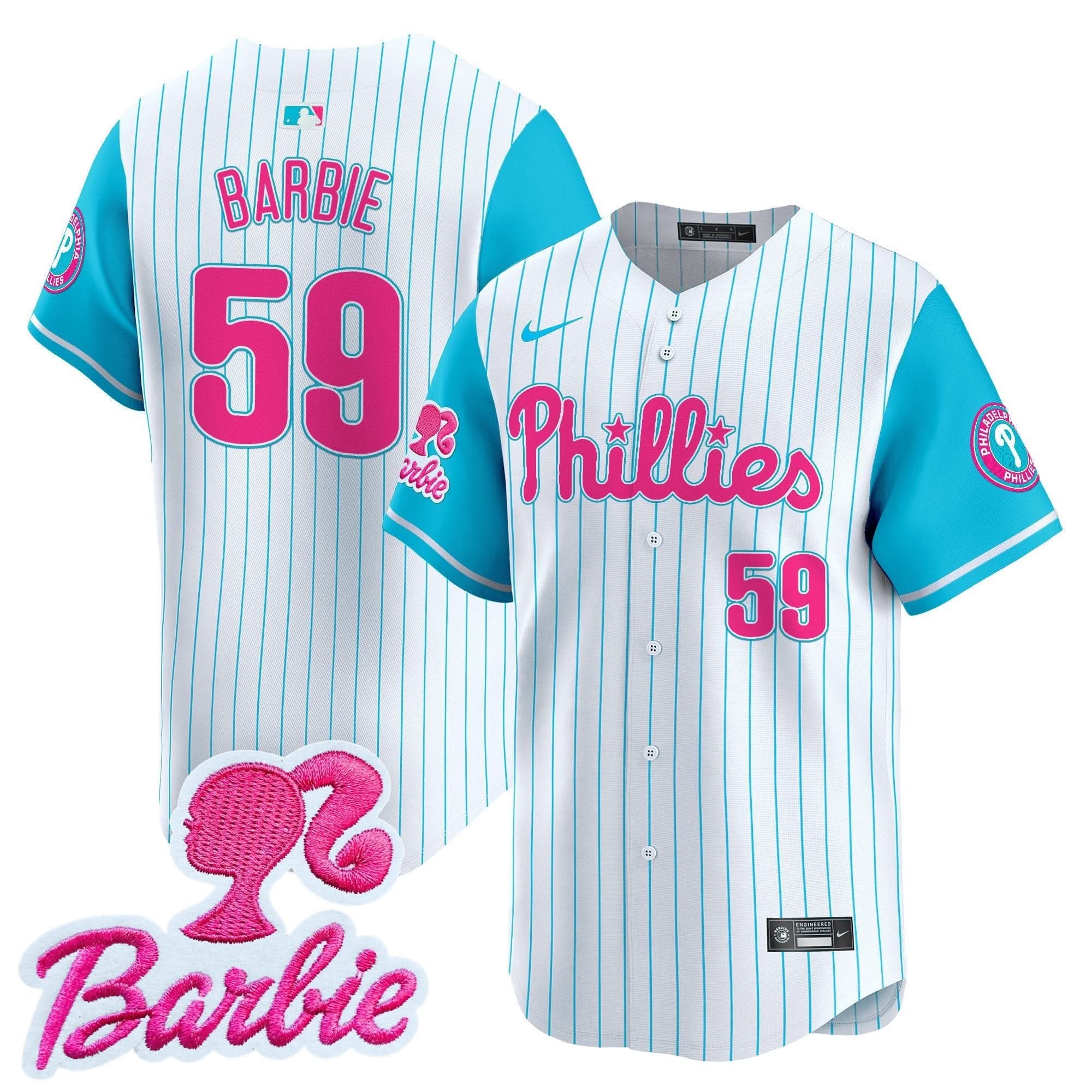 PP Barbie Patch Vapor Premier Limited Jersey - Stitched