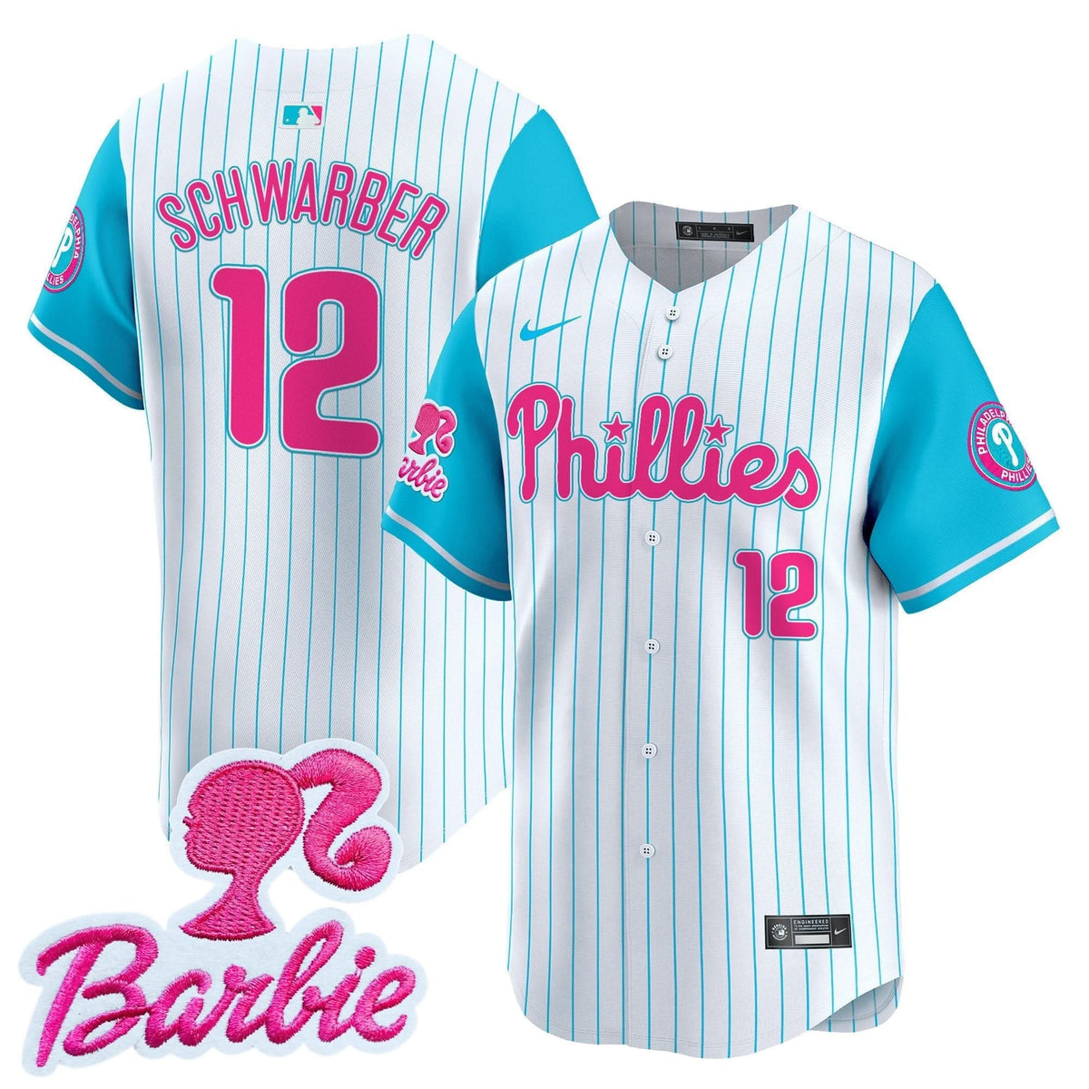 PP Barbie Patch Vapor Premier Limited Jersey - Stitched
