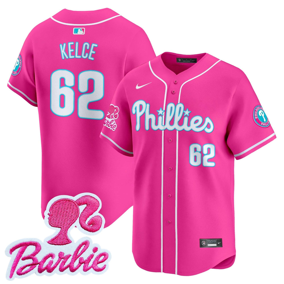 PP Barbie Patch Vapor Premier Limited Jersey - Stitched