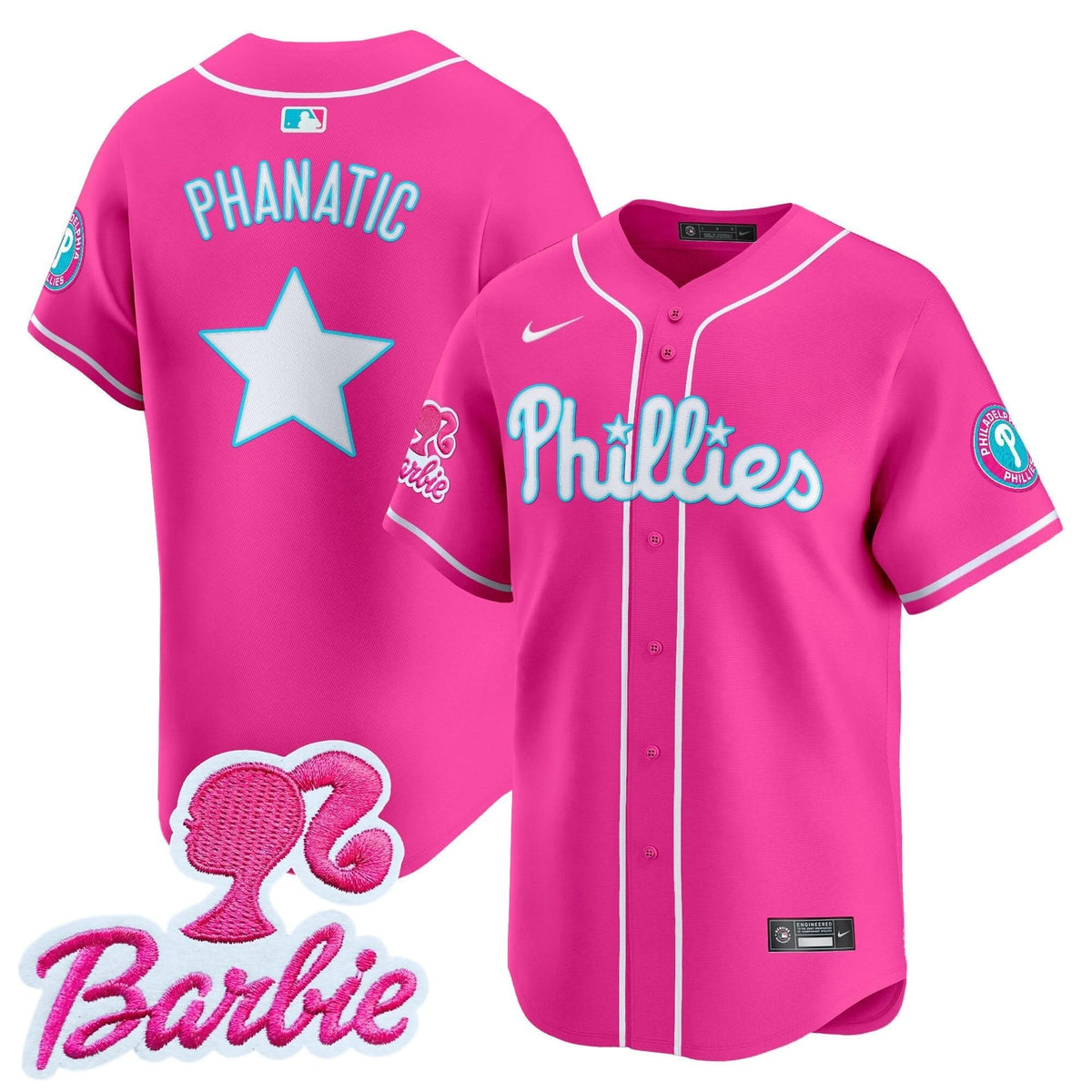 PP Barbie Patch Vapor Premier Limited Jersey - Stitched