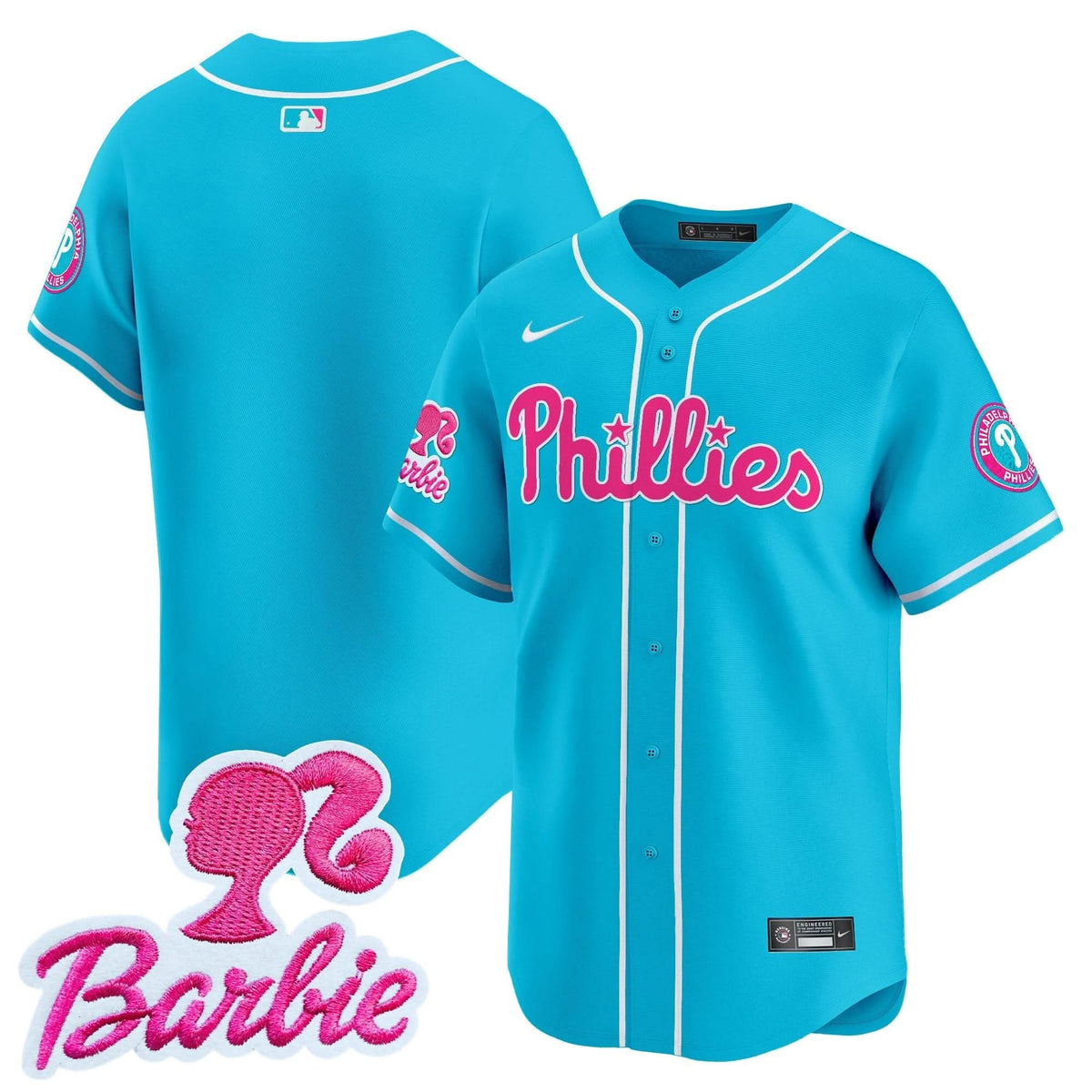 PP Barbie Patch Vapor Premier Limited Jersey - Stitched