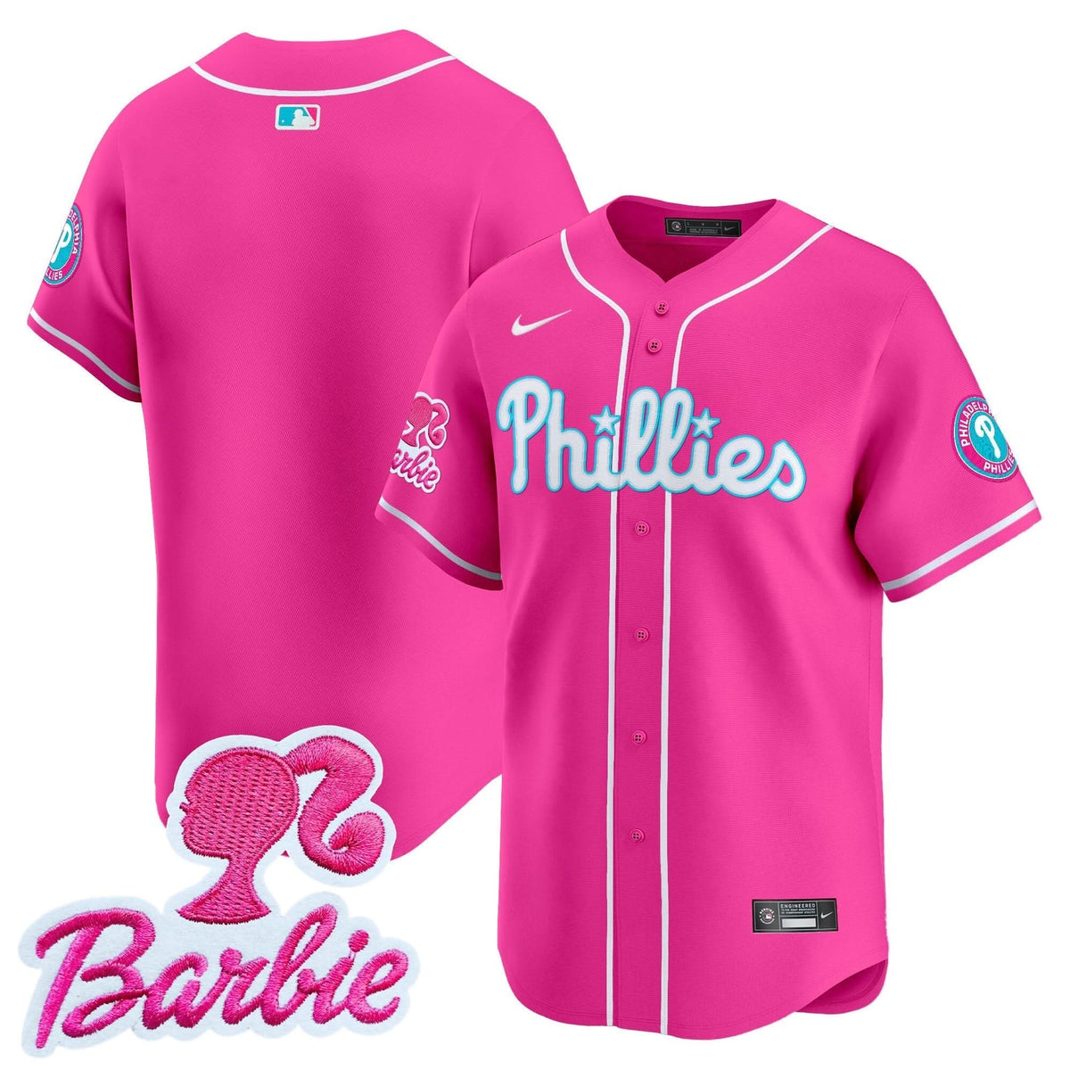 PP Barbie Patch Vapor Premier Limited Jersey - Stitched