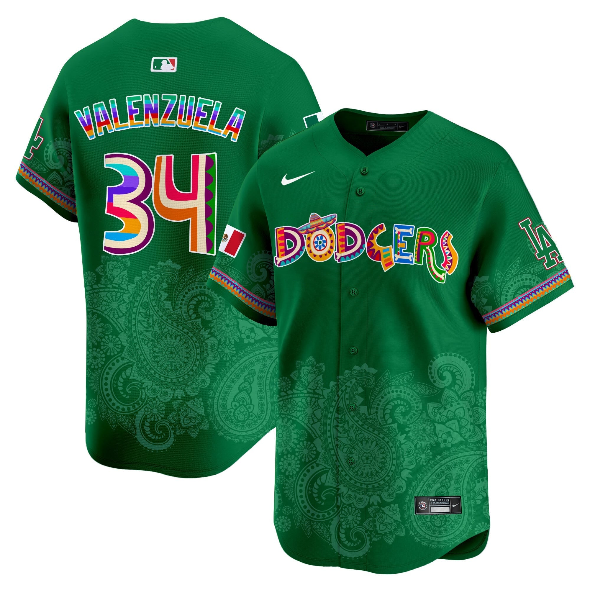 LAD Paisley Mexico Vapor Premier Limited Jersey - Printed
