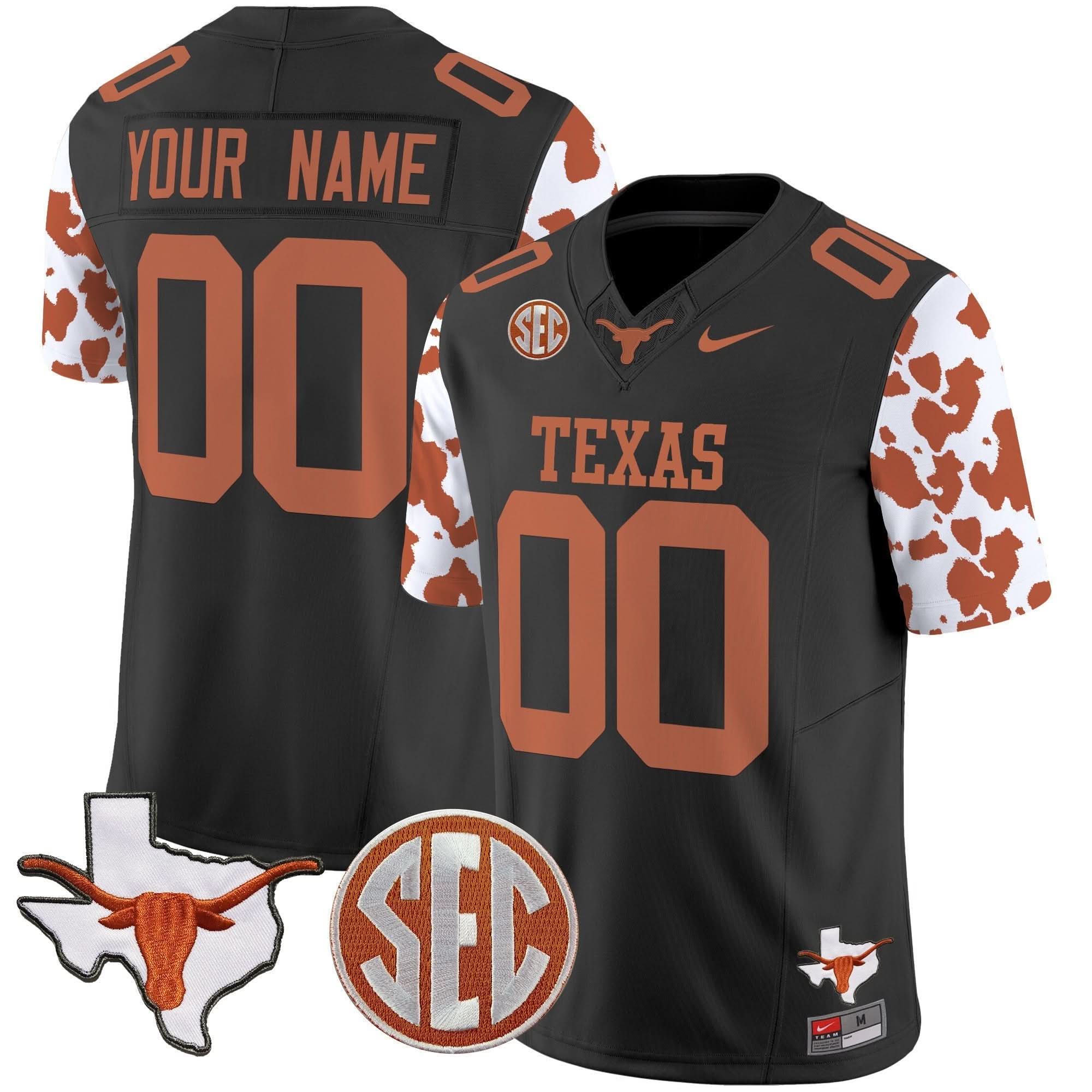 TL Cow Spots Vapor Limited Custom Jersey