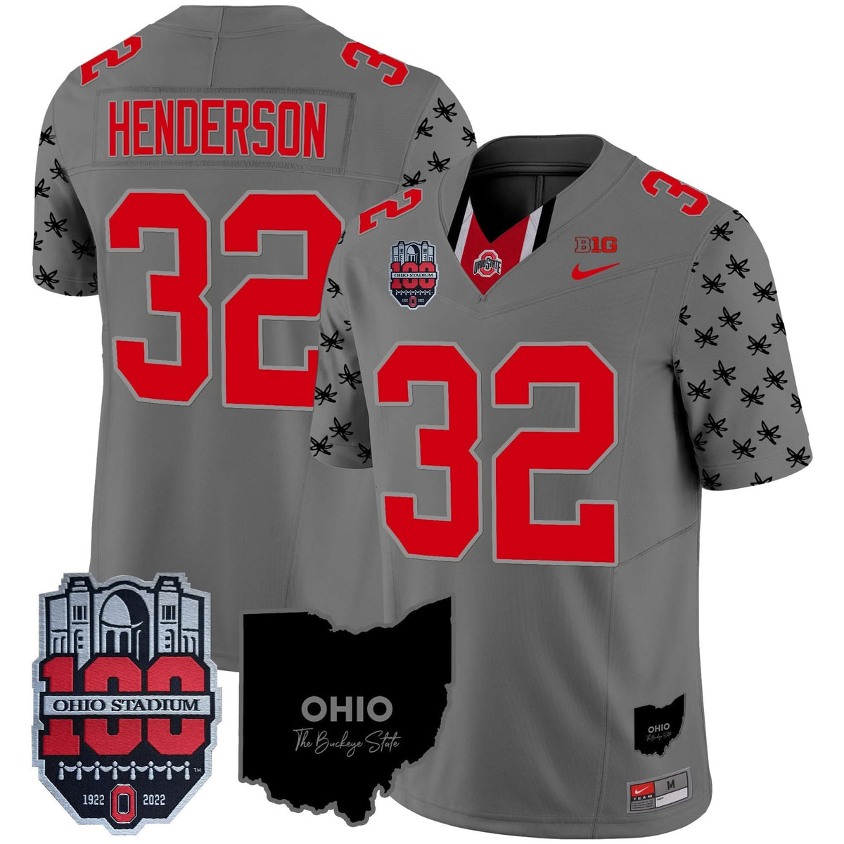 OSB 100th Anniversary Patch Vapor Limited Jersey