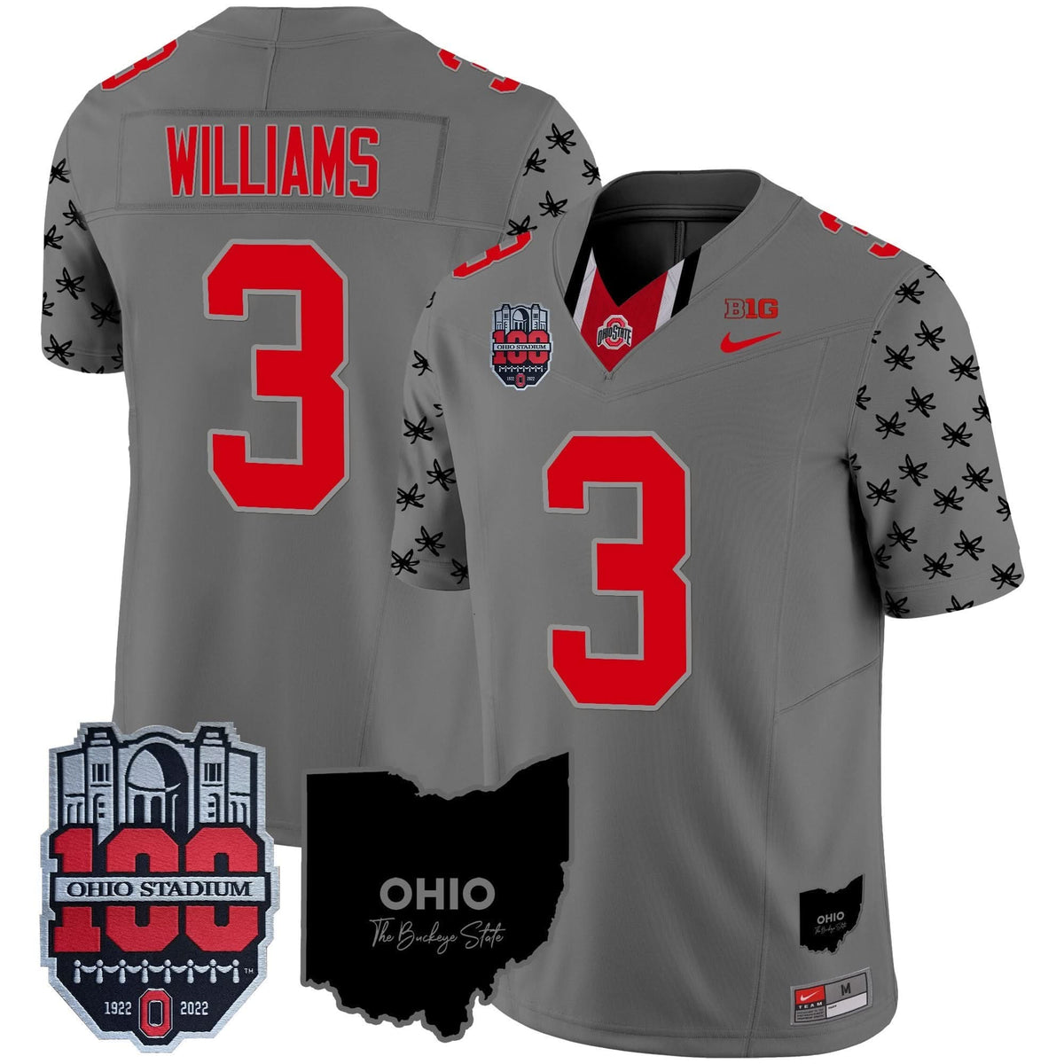 OSB 100th Anniversary Patch Vapor Limited Jersey