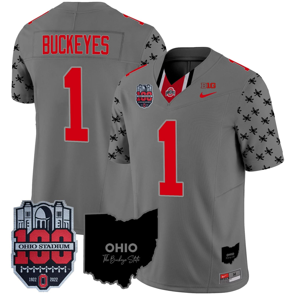 OSB 100th Anniversary Patch Vapor Limited Jersey