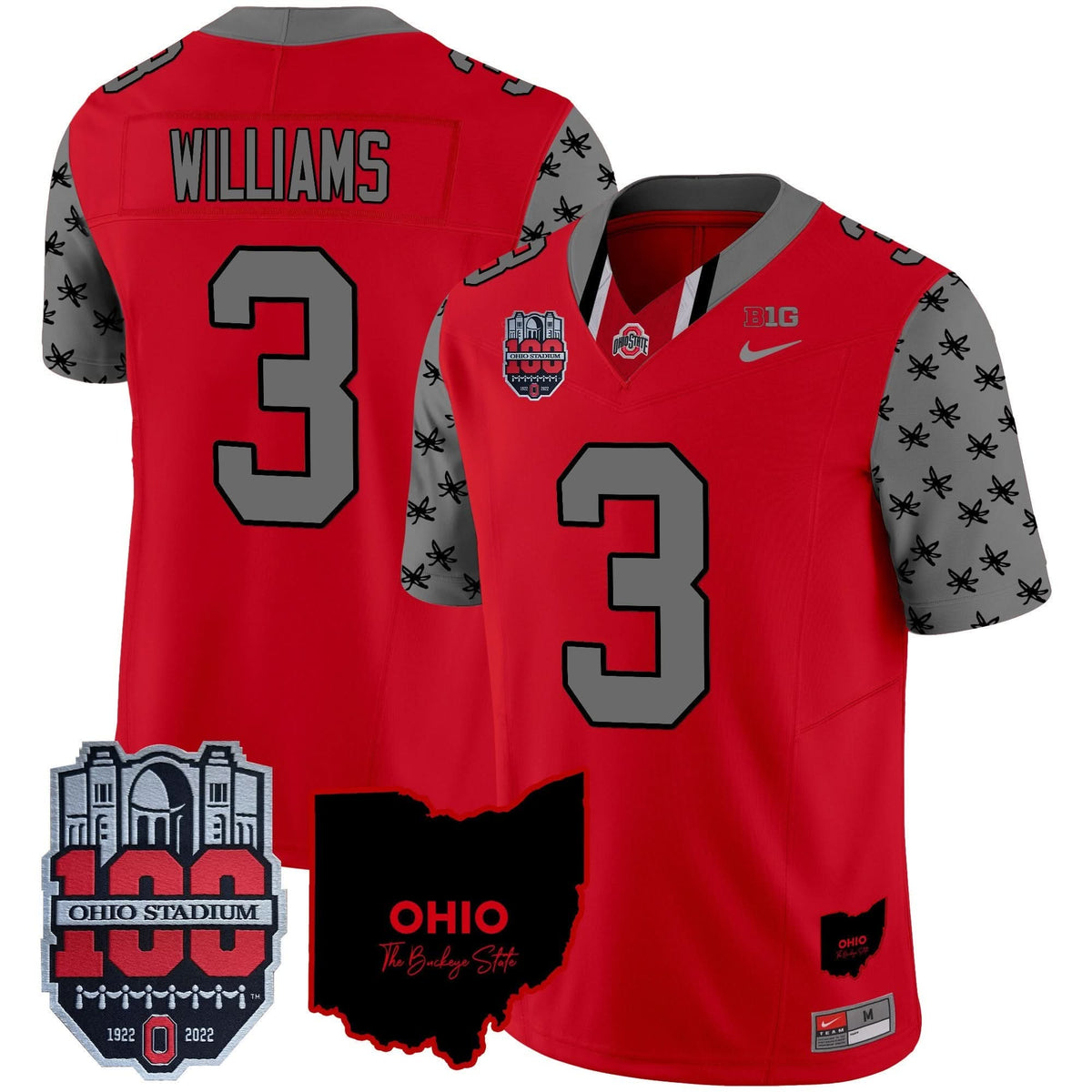 OSB 100th Anniversary Patch Vapor Limited Jersey
