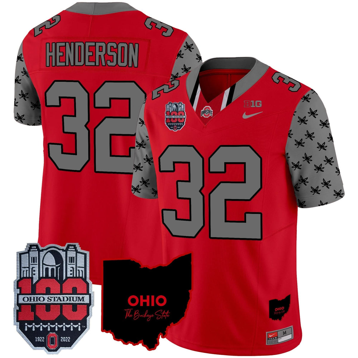 OSB 100th Anniversary Patch Vapor Limited Jersey