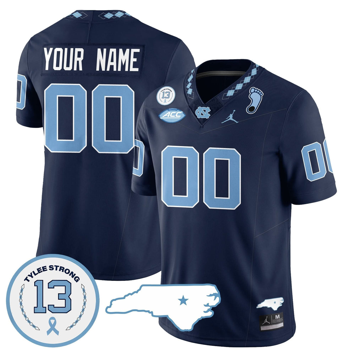Custom NCTH Football 2024 Vapor Jersey