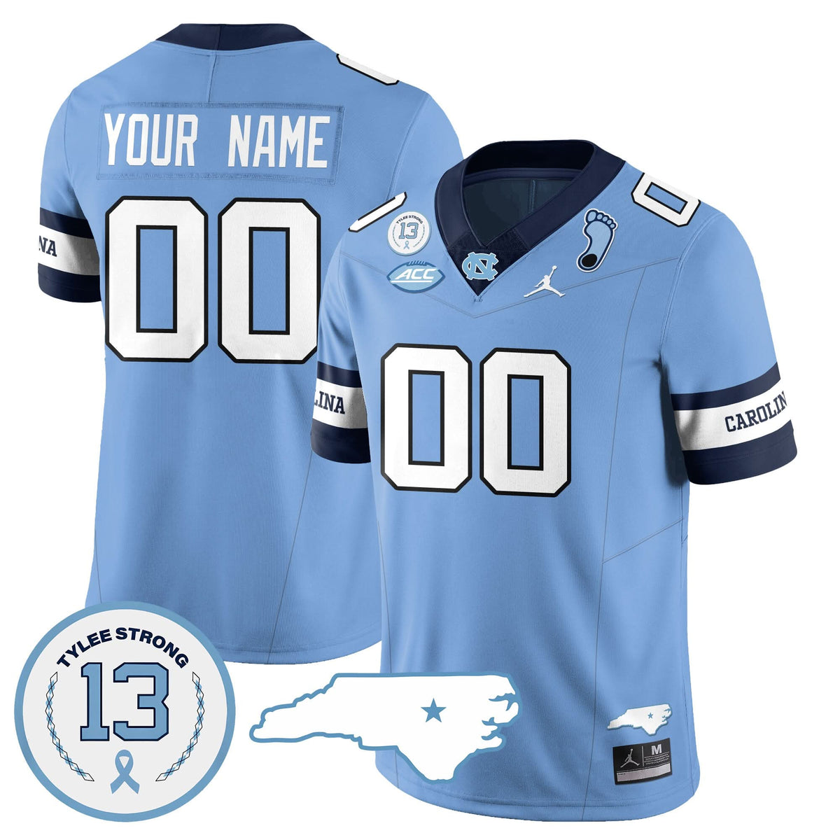 Custom NCTH Football 2024 Vapor Jersey
