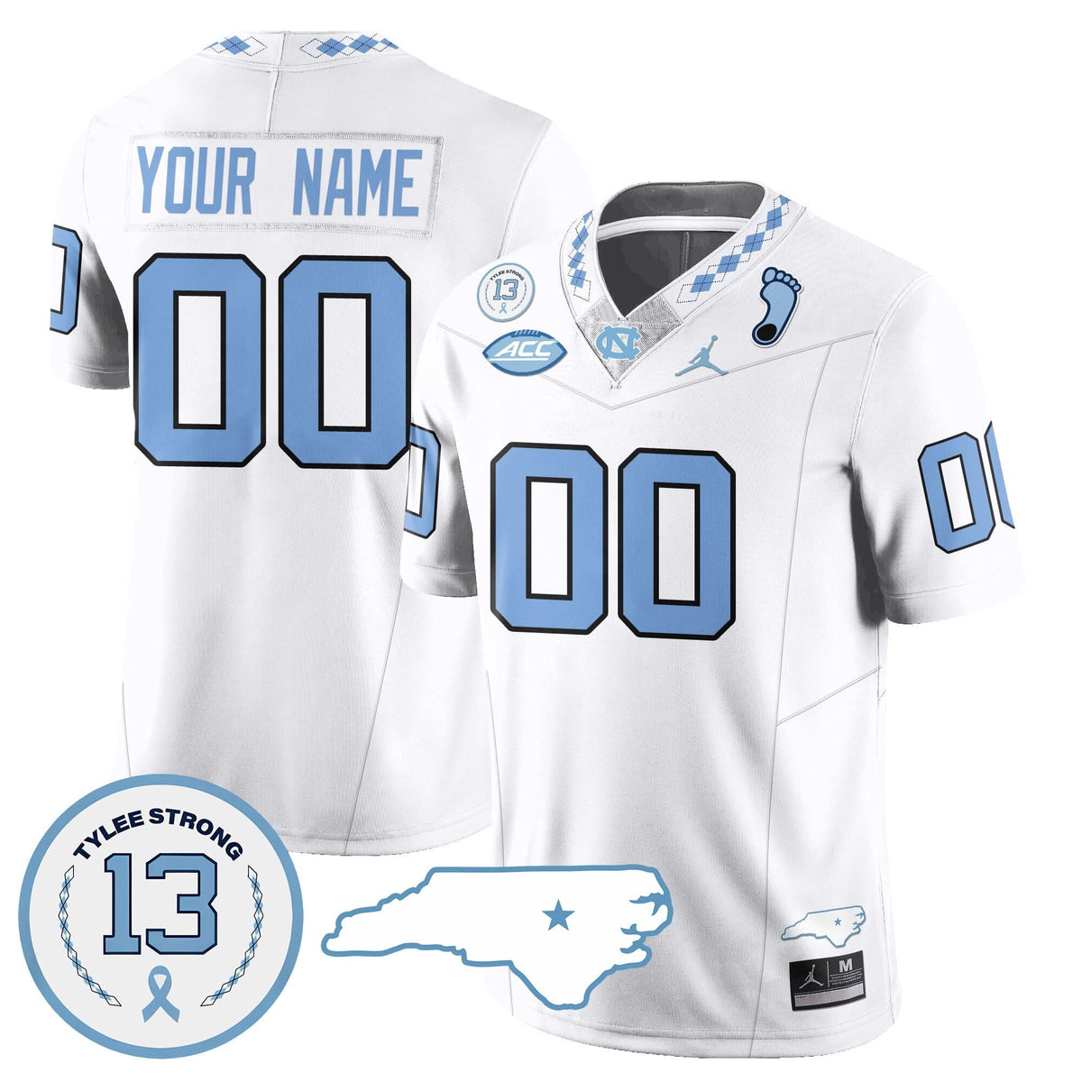 Custom NCTH Football 2024 Vapor Jersey