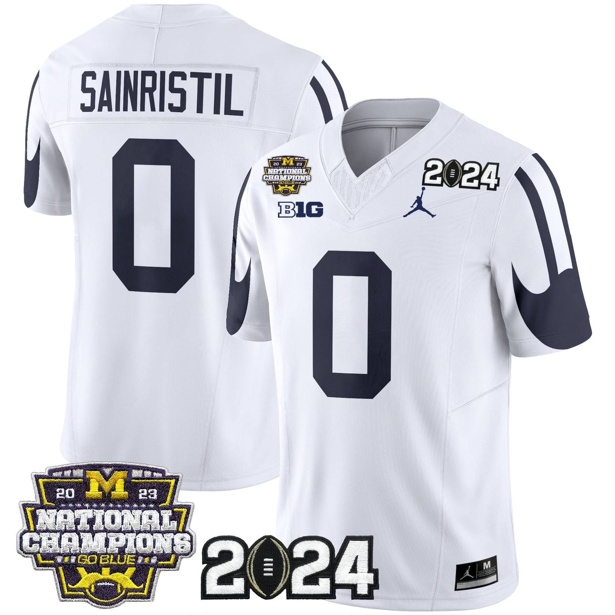 MW 2024 CFP & National Champions Patch Vapor Limited Jersey