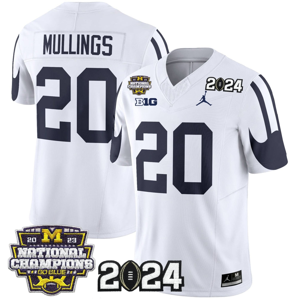 MW 2024 CFP & National Champions Patch Vapor Limited Jersey
