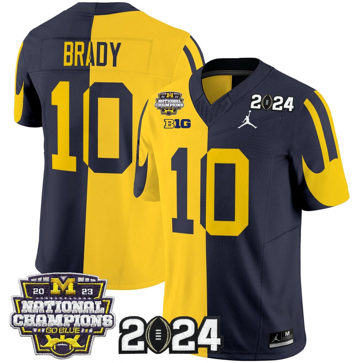 MW 2024 CFP & National Champions Patch Vapor Limited Jersey