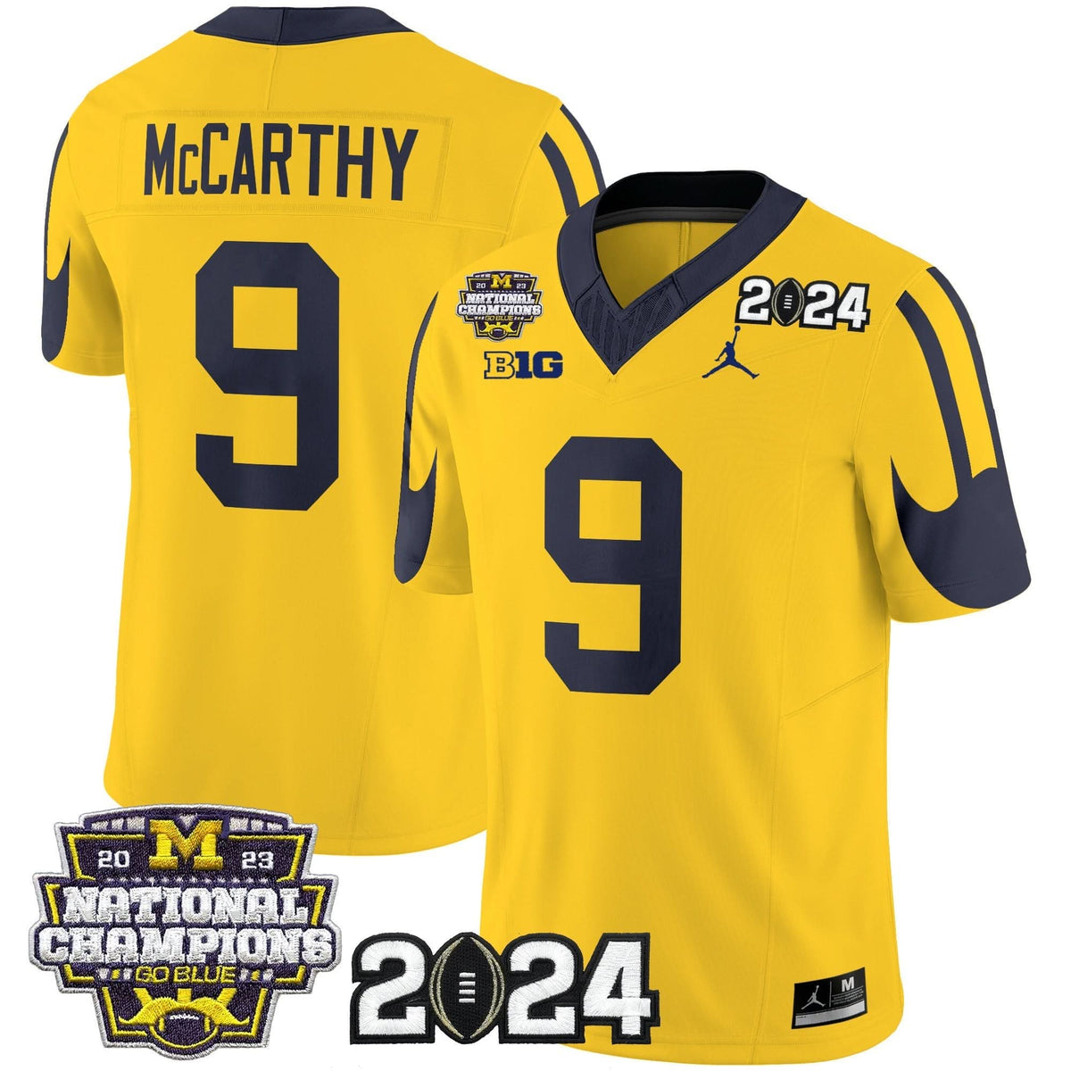 MW 2024 CFP & National Champions Patch Vapor Limited Jersey