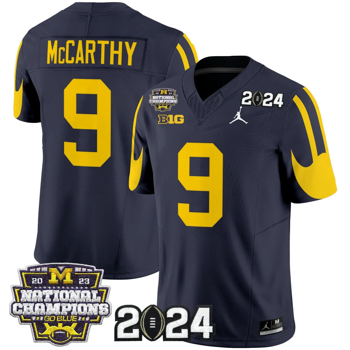 MW 2024 CFP & National Champions Patch Vapor Limited Jersey