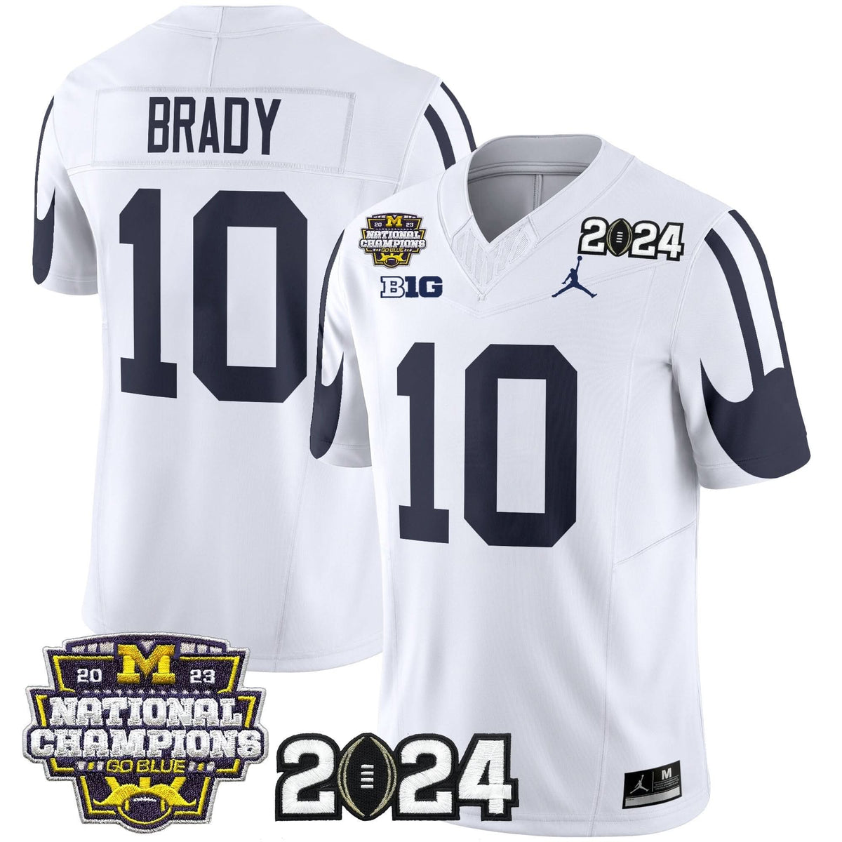 MW 2024 CFP & National Champions Patch Vapor Limited Jersey