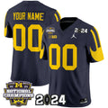 MW 2024 CFP & National Champions Patch Vapor Limited Custom Jersey