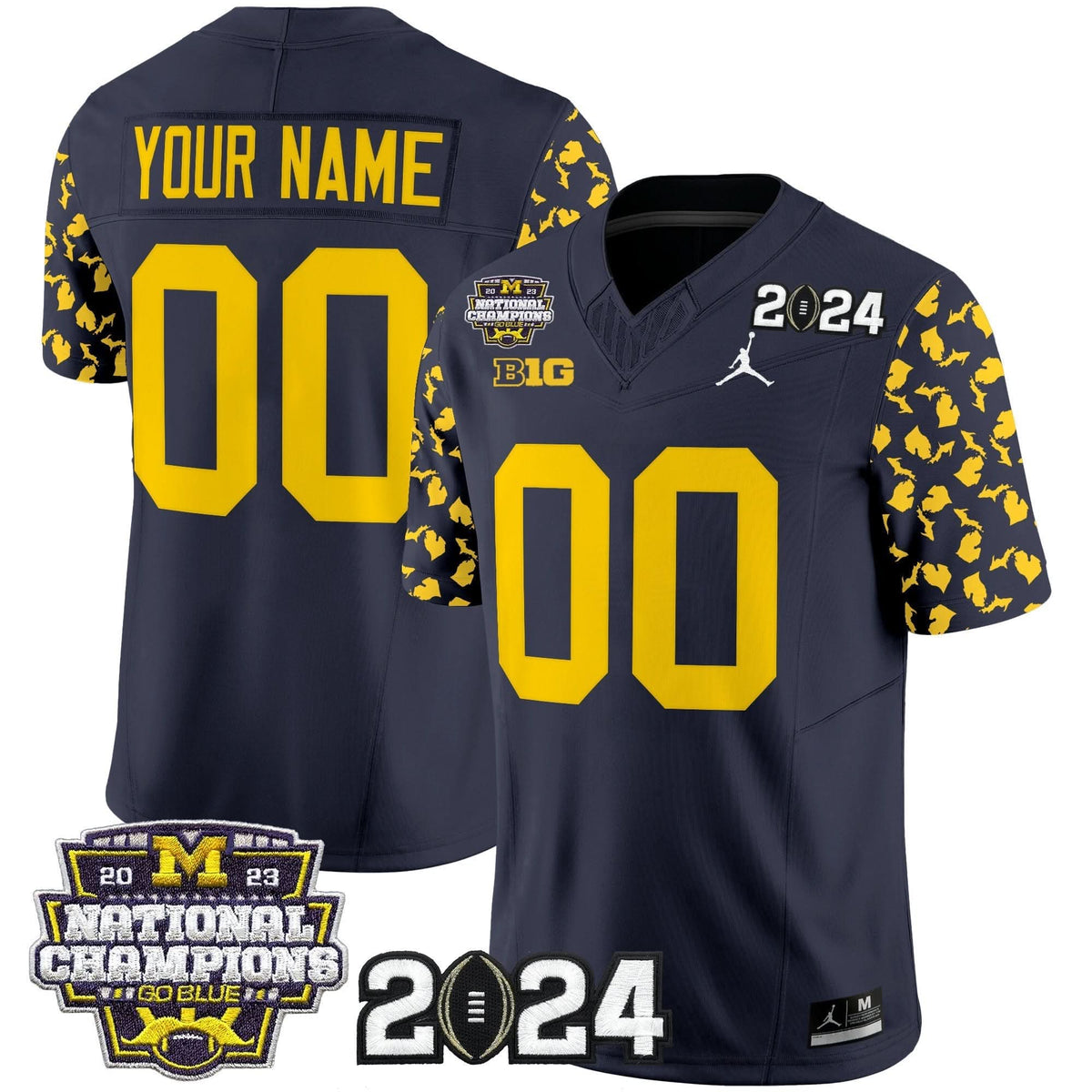MW 2024 Michigan State Style Vapor Limited Custom Jersey