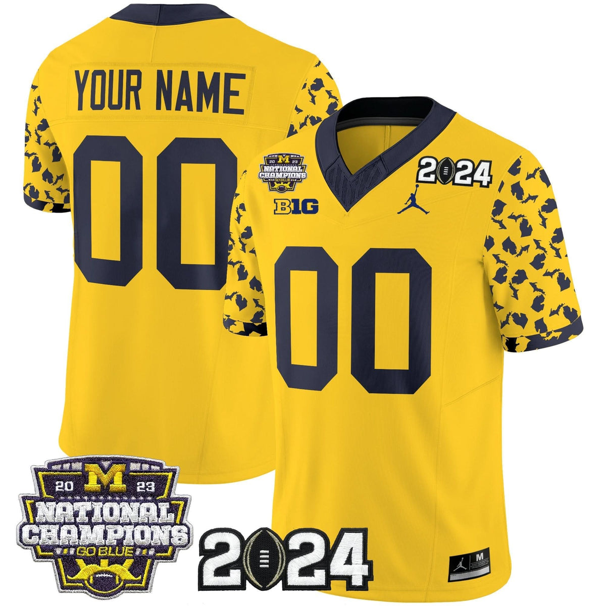 MW 2024 Michigan State Style Vapor Limited Custom Jersey