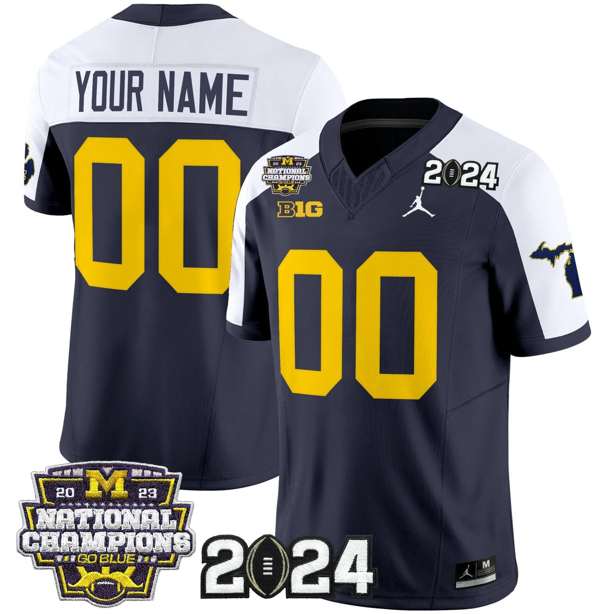 MW 2024 Michigan State Style Vapor Limited Custom Jersey