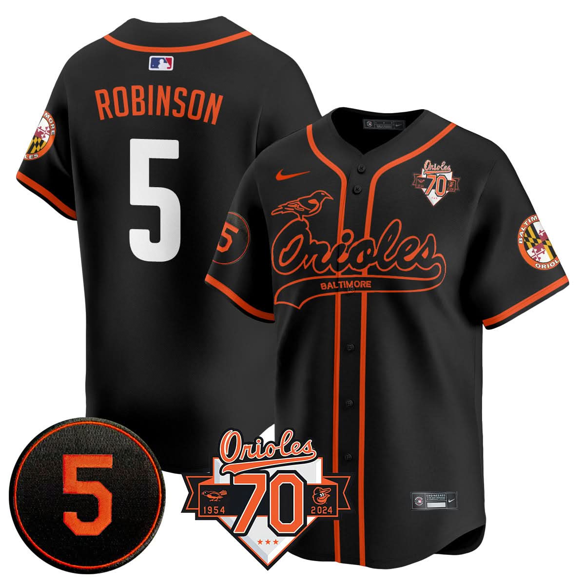 BO 1954-2024 - The BO Jersey - Stitched