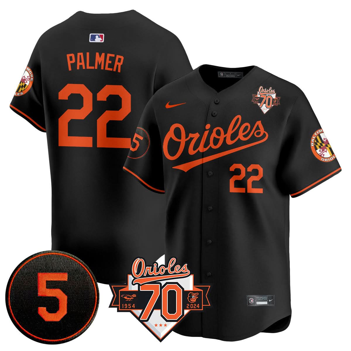 BO 1954-2024 - The BO Jersey - Stitched