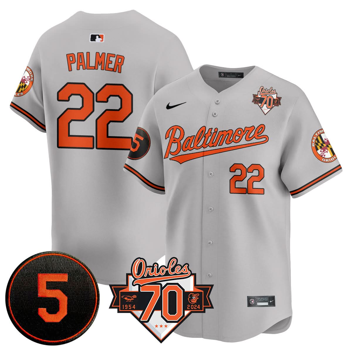BO 1954-2024 - The BO Jersey - Stitched