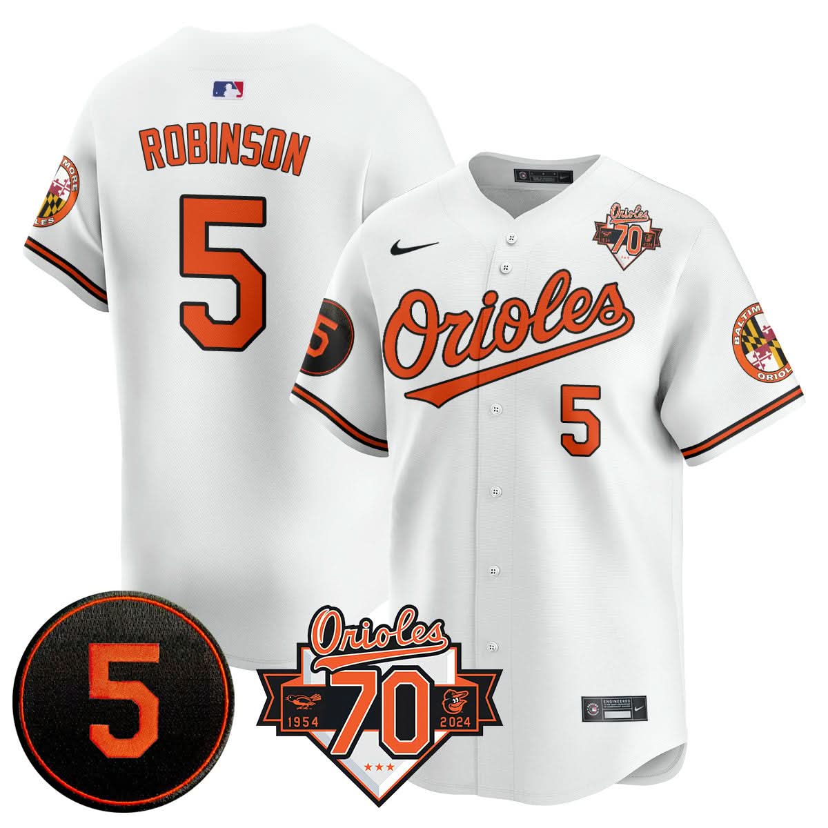 BO 1954-2024 - The BO Jersey - Stitched
