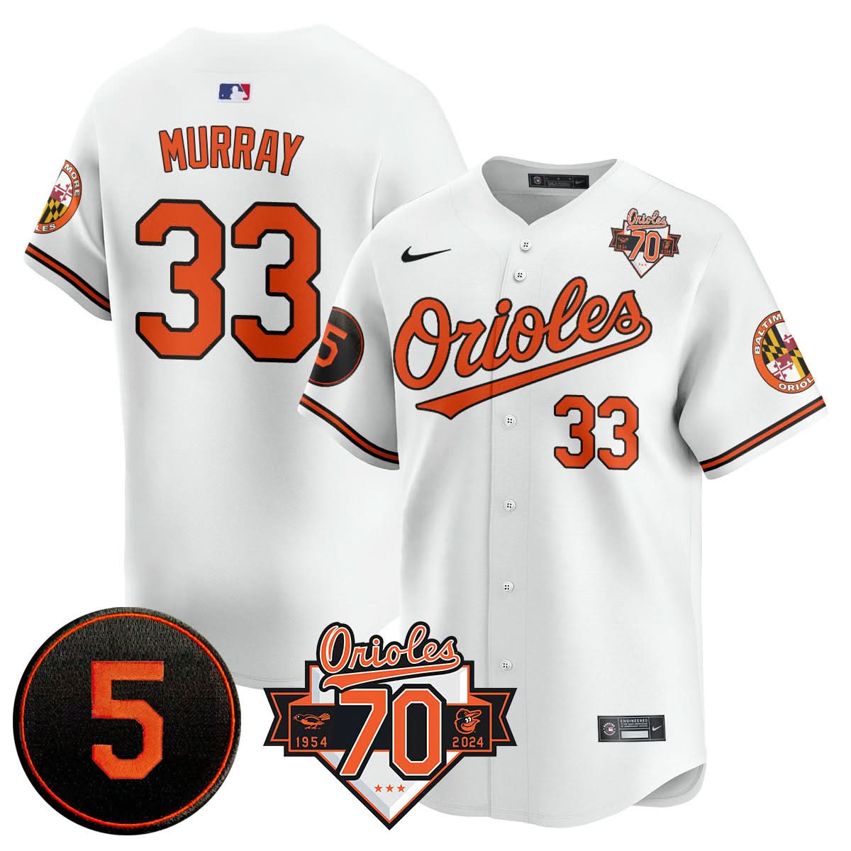 BO 1954-2024 - The BO Jersey - Stitched