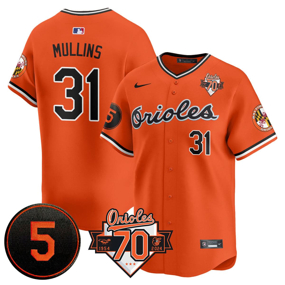 BO 1954-2024 - The BO Jersey - Stitched