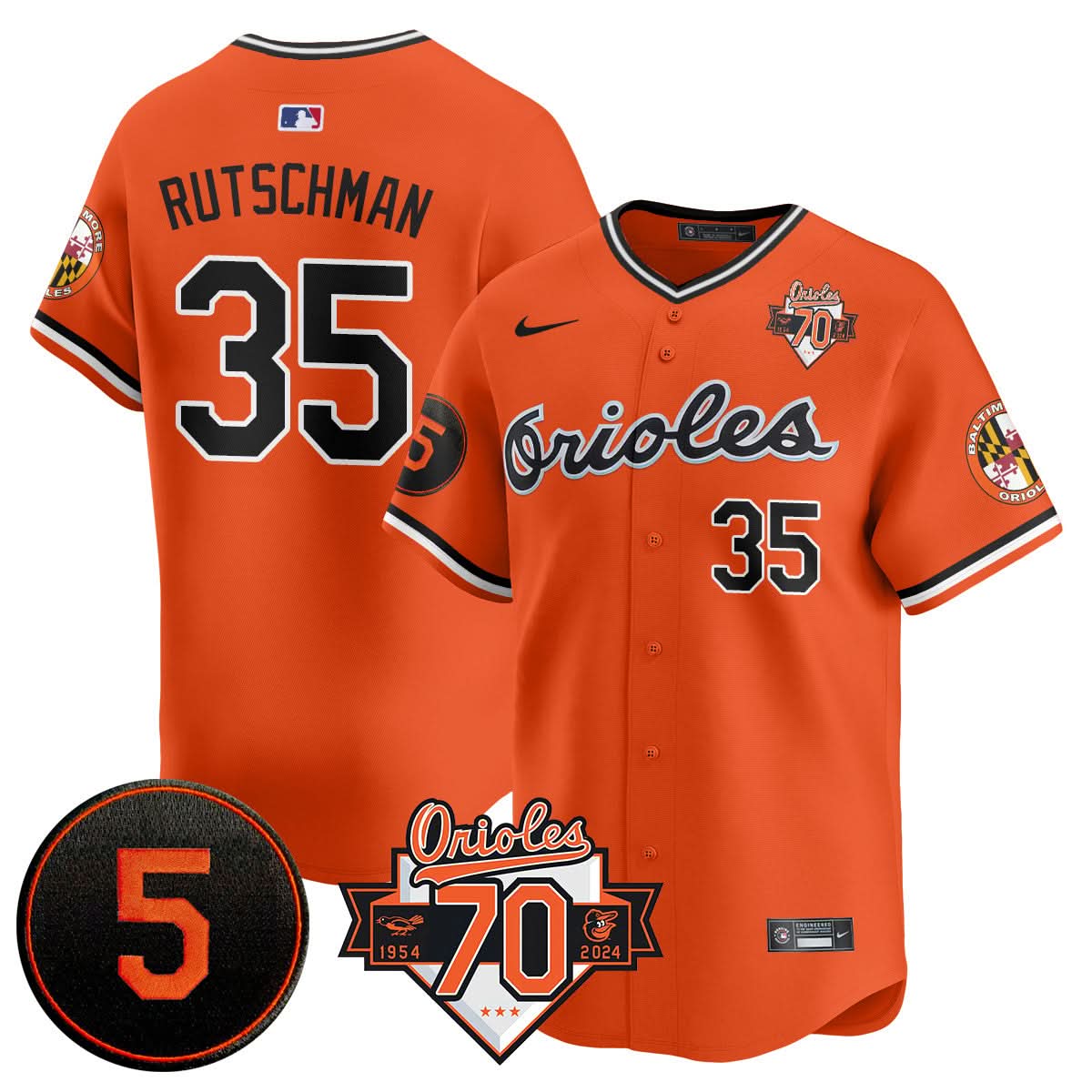 BO 1954-2024 - The BO Jersey - Stitched