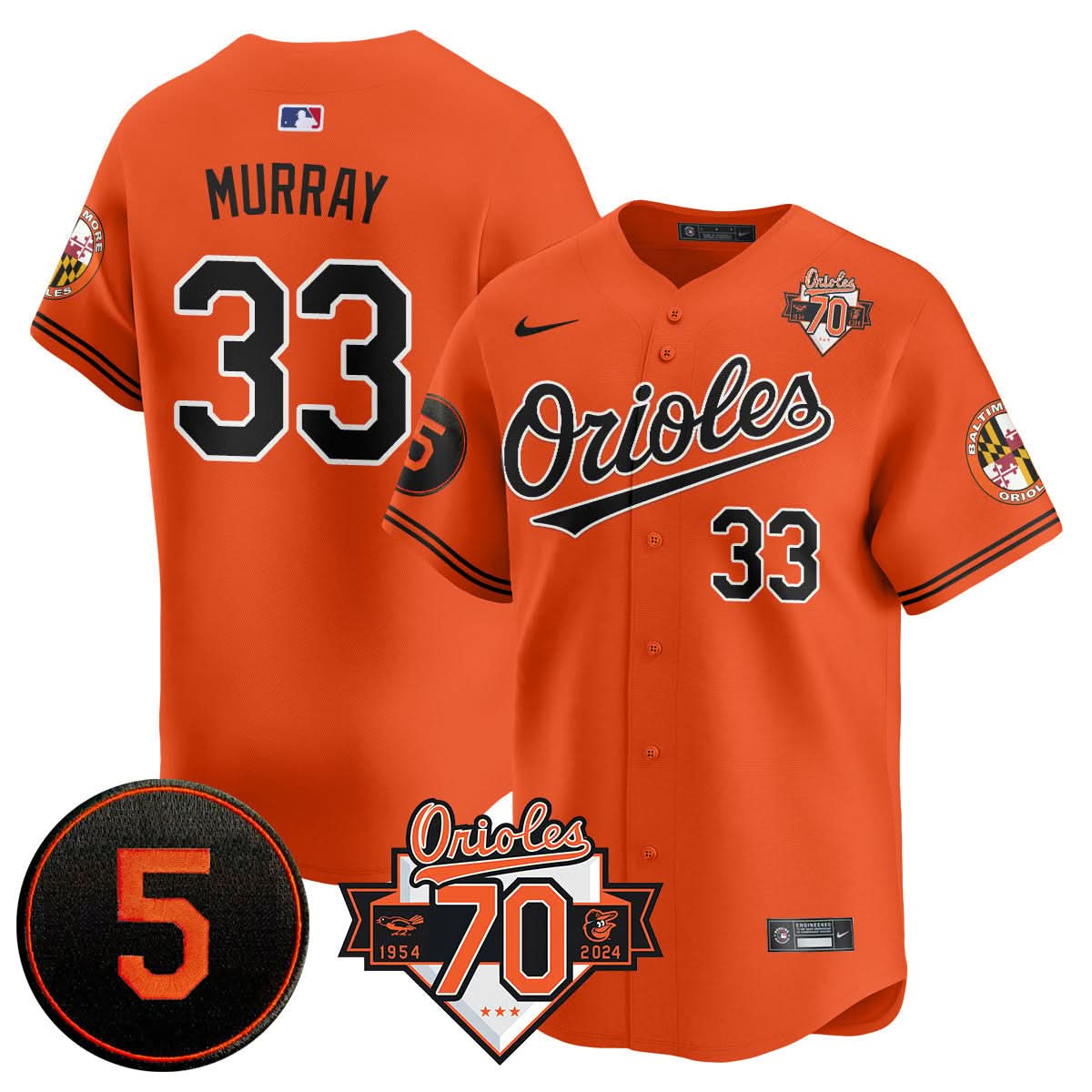 BO 1954-2024 - The BO Jersey - Stitched