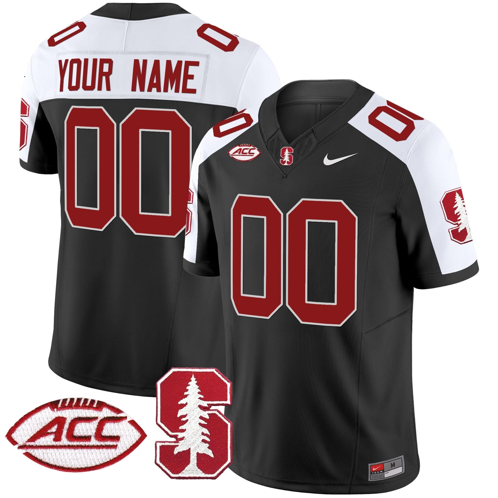 Stanford Cardinal 2024 ACC Patch Vapor Limited Custom Jersey