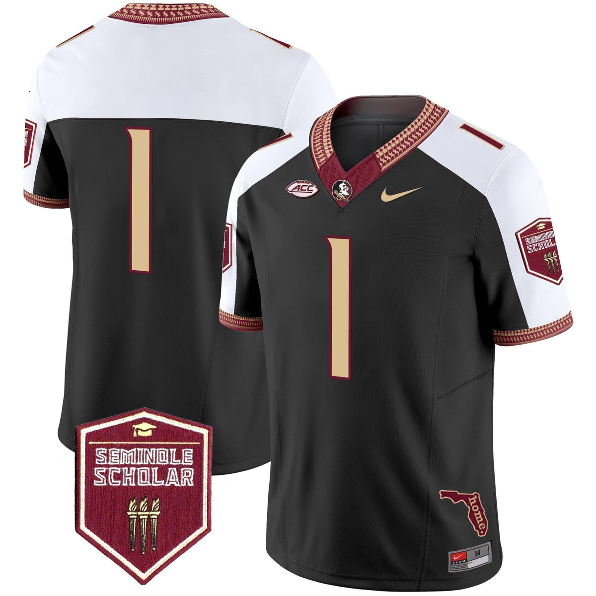 FSS 2025 Seminole Scholar Patch Vapor Limited Jersey
