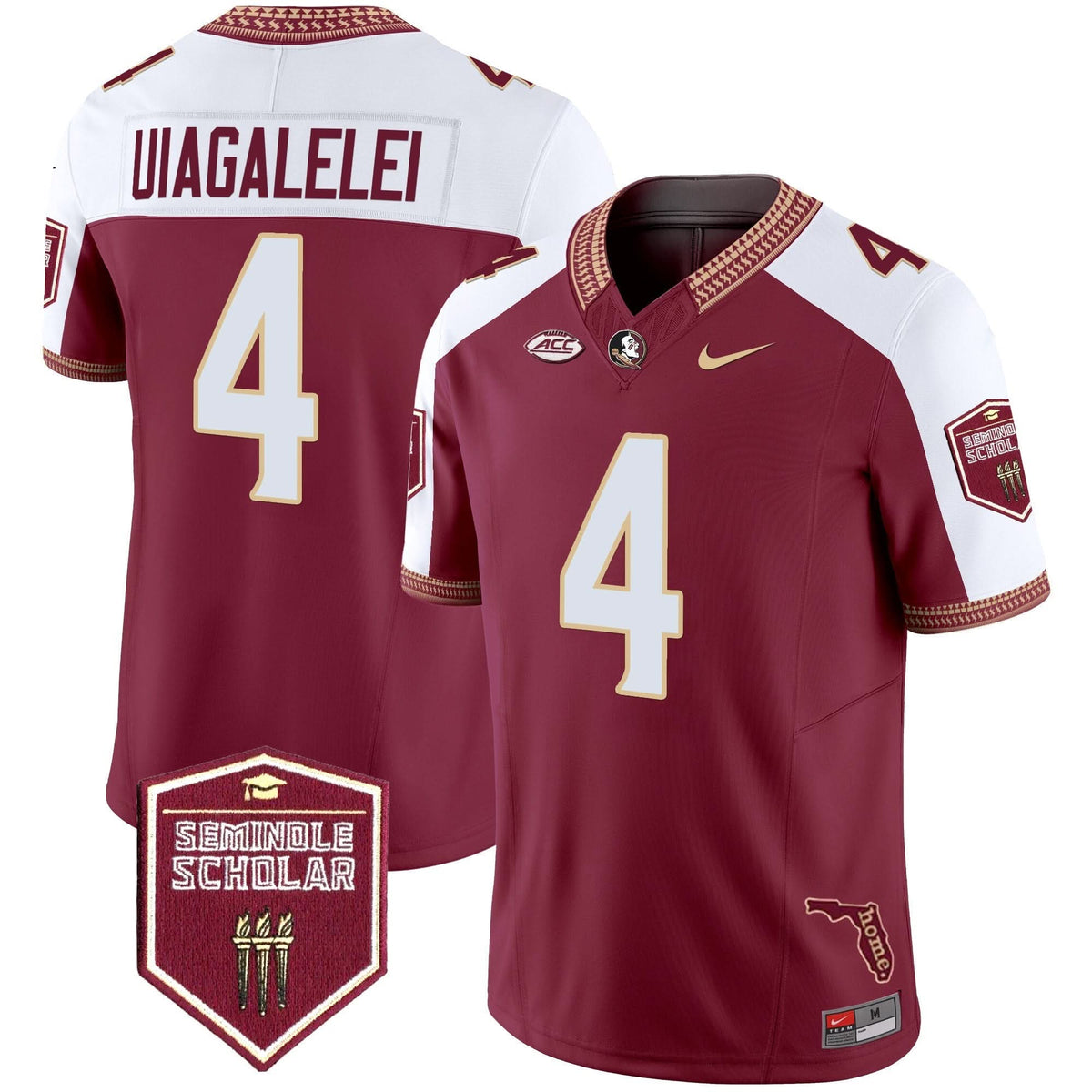FSS 2024 Seminole Scholar Patch Vapor Limited Jersey