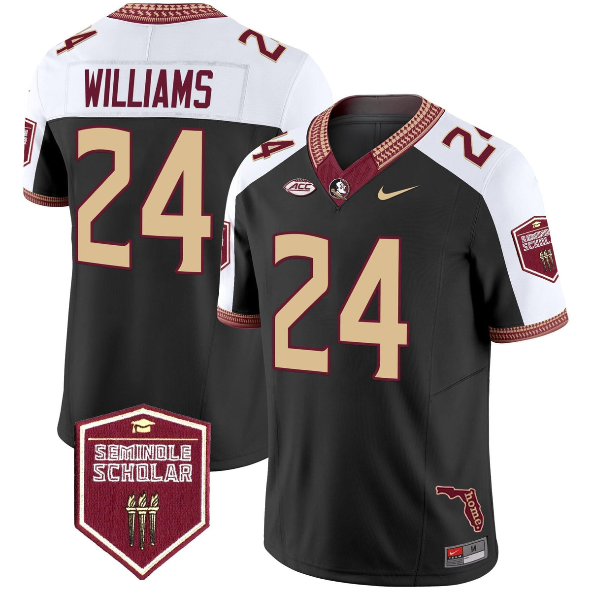 FSS 2024 Seminole Scholar Patch Vapor Limited Jersey