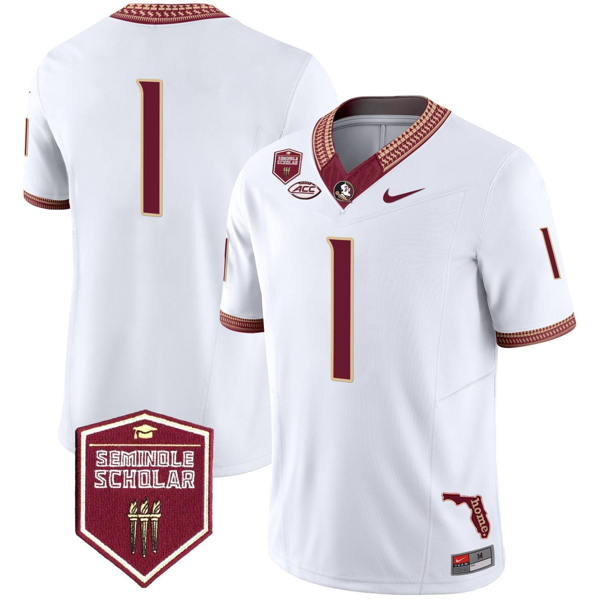 FSS 2024 Seminole Scholar Patch Vapor Limited Jersey