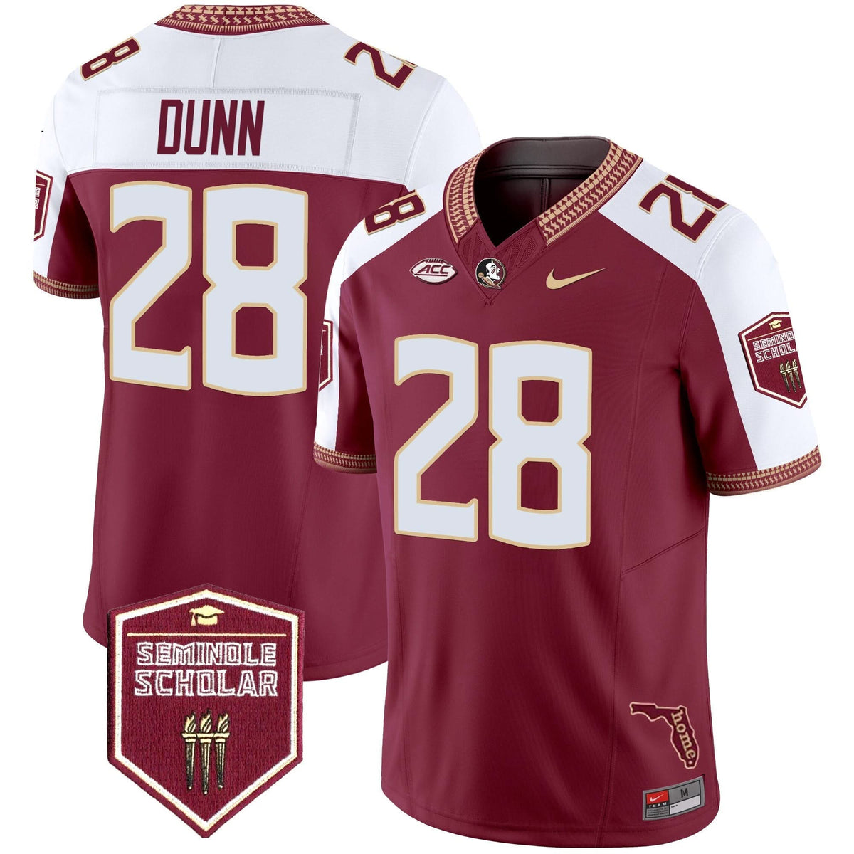 FSS 2024 Seminole Scholar Patch Vapor Limited Jersey