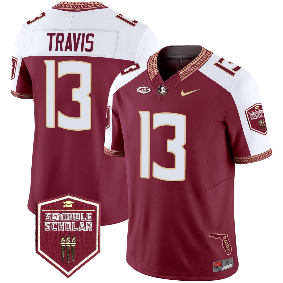 FSS 2024 Seminole Scholar Patch Vapor Limited Jersey