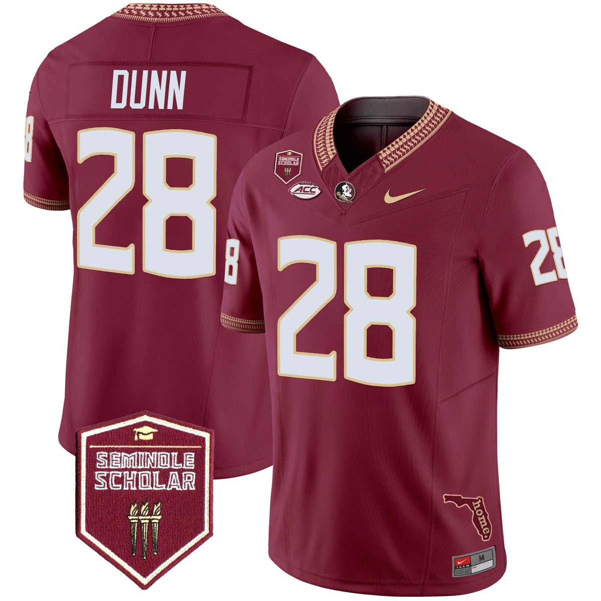 FSS 2024 Seminole Scholar Patch Vapor Limited Jersey