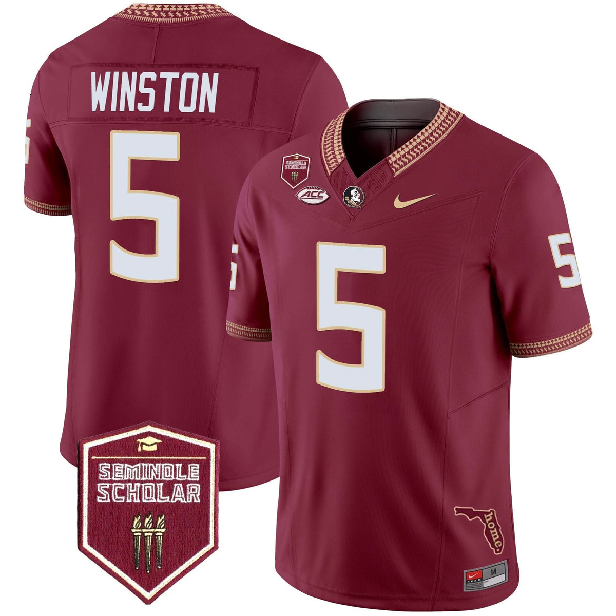 FSS 2024 Seminole Scholar Patch Vapor Limited Jersey