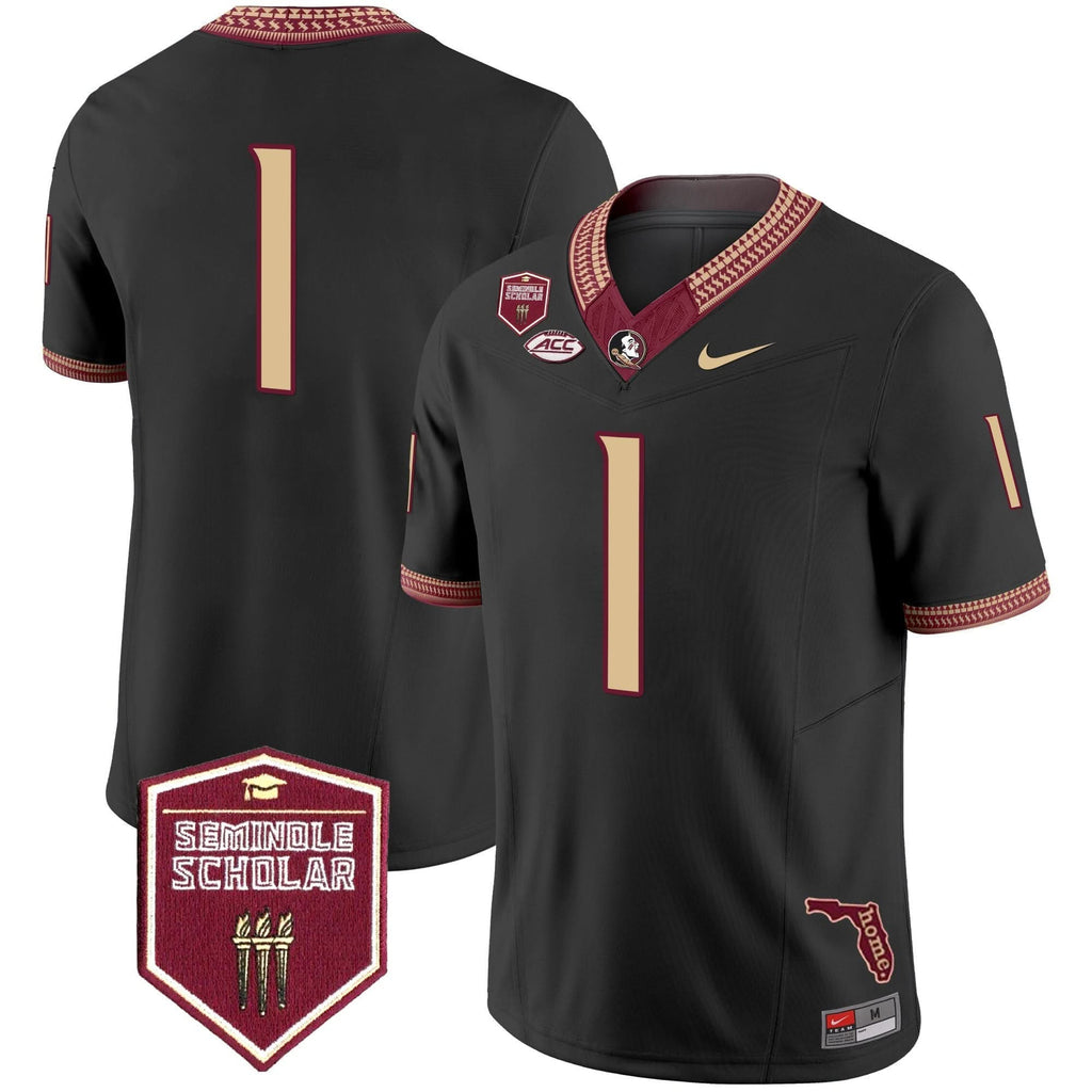 FSS 2024 Seminole Scholar Patch Vapor Limited Jersey