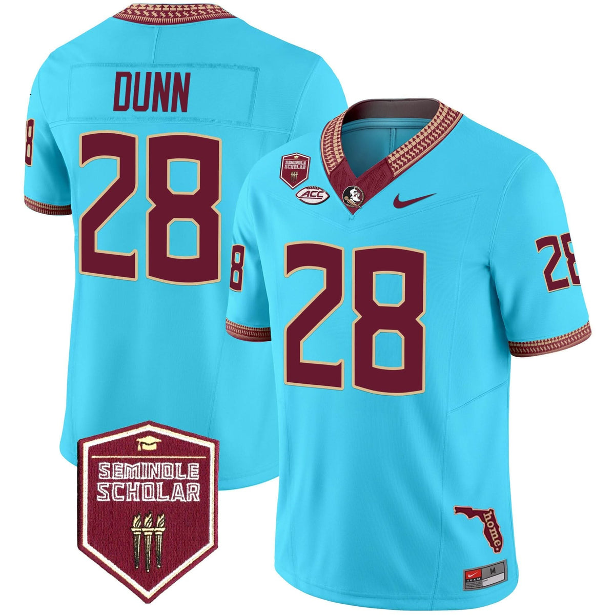 FSS 2024 Seminole Scholar Patch Vapor Limited Jersey