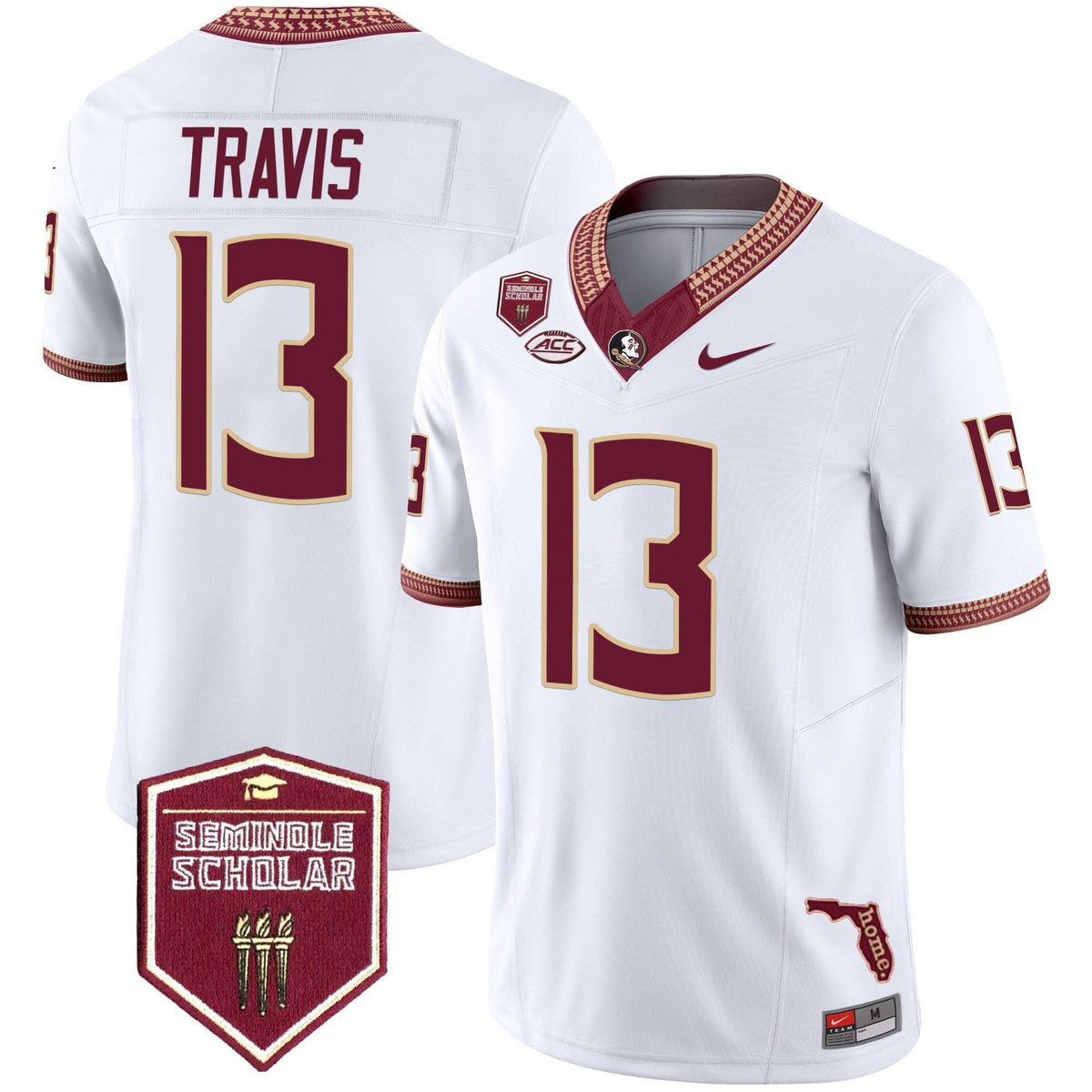 FSS 2024 Seminole Scholar Patch Vapor Limited Jersey