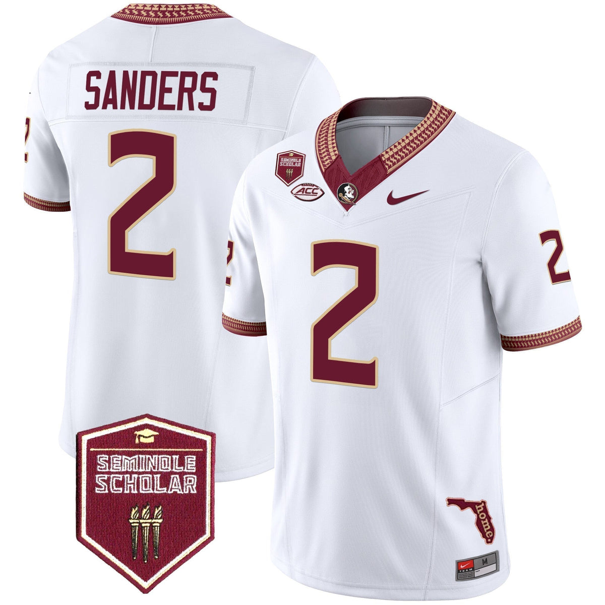 FSS 2025 Seminole Scholar Patch Vapor Limited Jersey