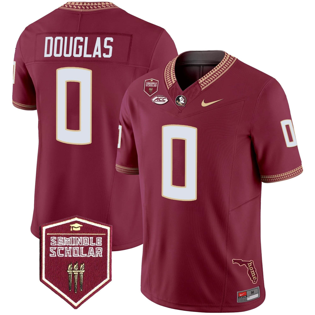 FSS 2024 Seminole Scholar Patch Vapor Limited Jersey