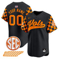 TV Checkerboard 2024 Vapor Premier Limited Baseball Custom Jersey - Stitched