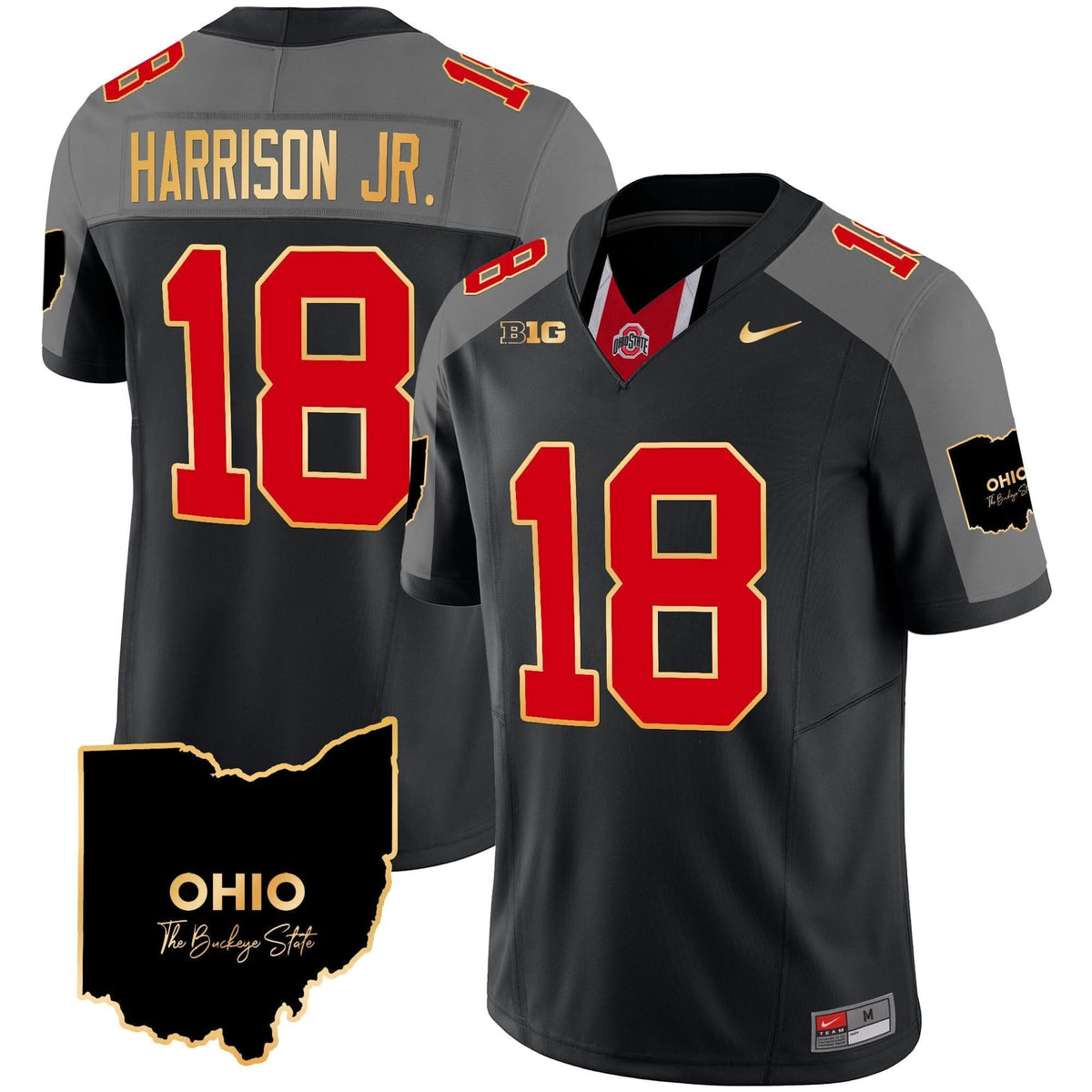 OSB 2024 Home Patch Gold Trim Vapor Limited Jersey V2